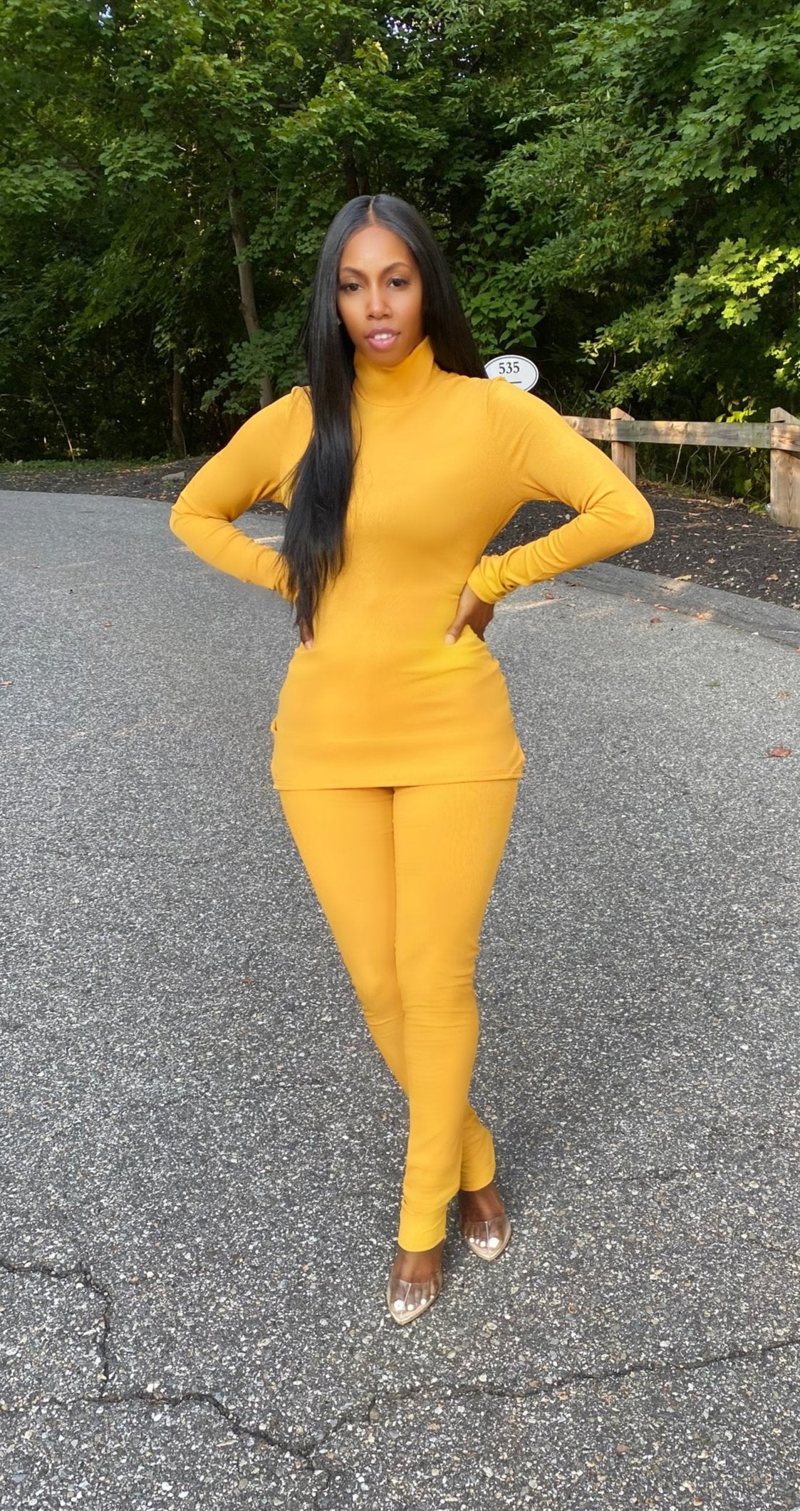 Lashea Sets (Mustard)