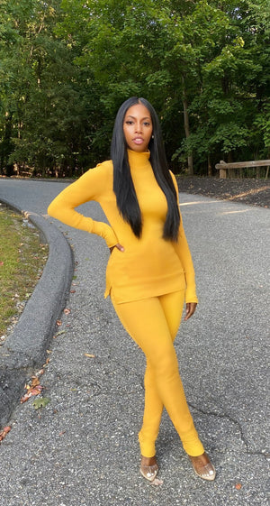 Lashea Sets (Mustard)