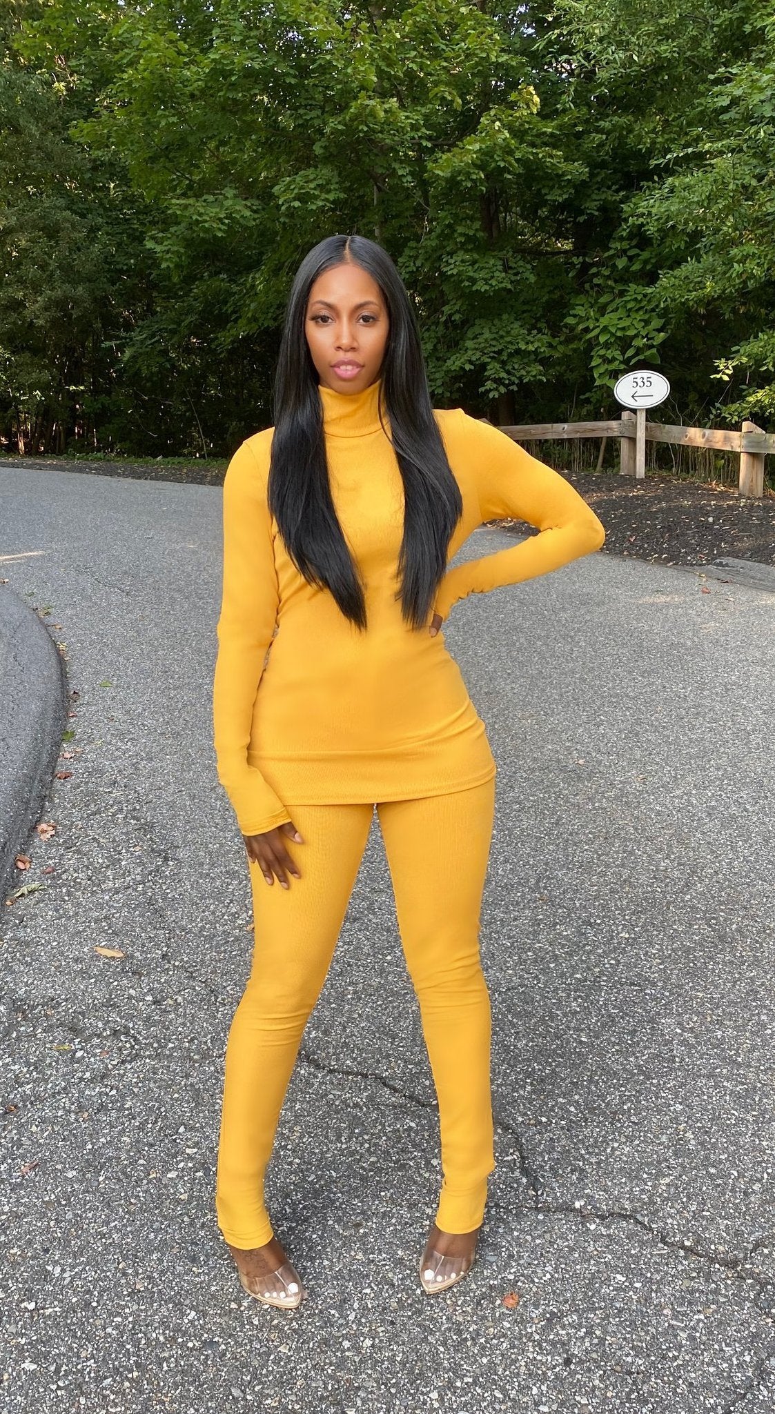 Lashea Sets (Mustard)